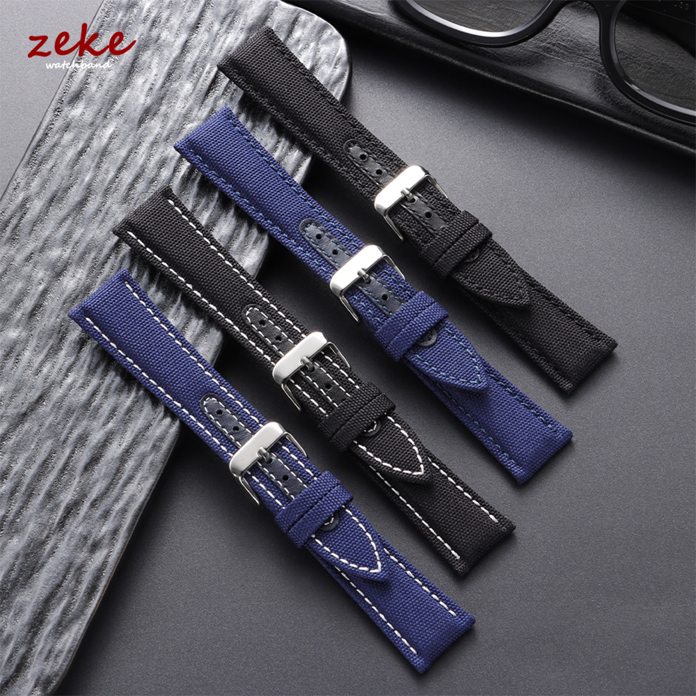 Seiko Watches Smartwatch - Sailcloth Watch Strap 20mm 22mm for