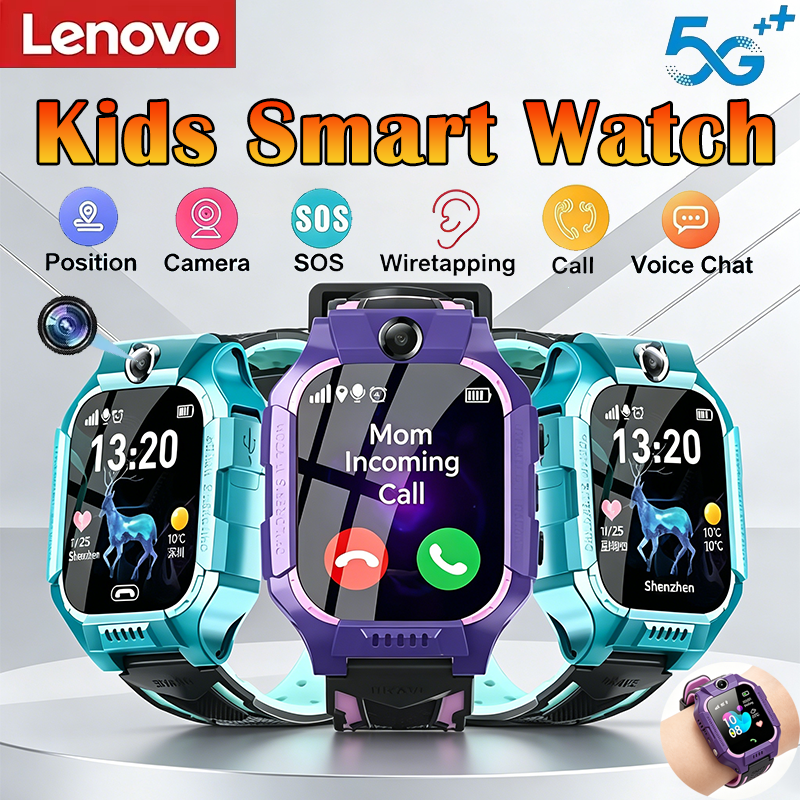 Smartwatch Watches Boys - Lenovo 2026 New 5G Waterproof Kids