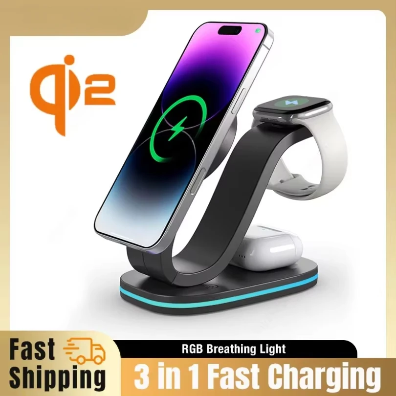 Watch 7 Smartwatch Iphone - qi2 3 in 1 Magnetic Wireless