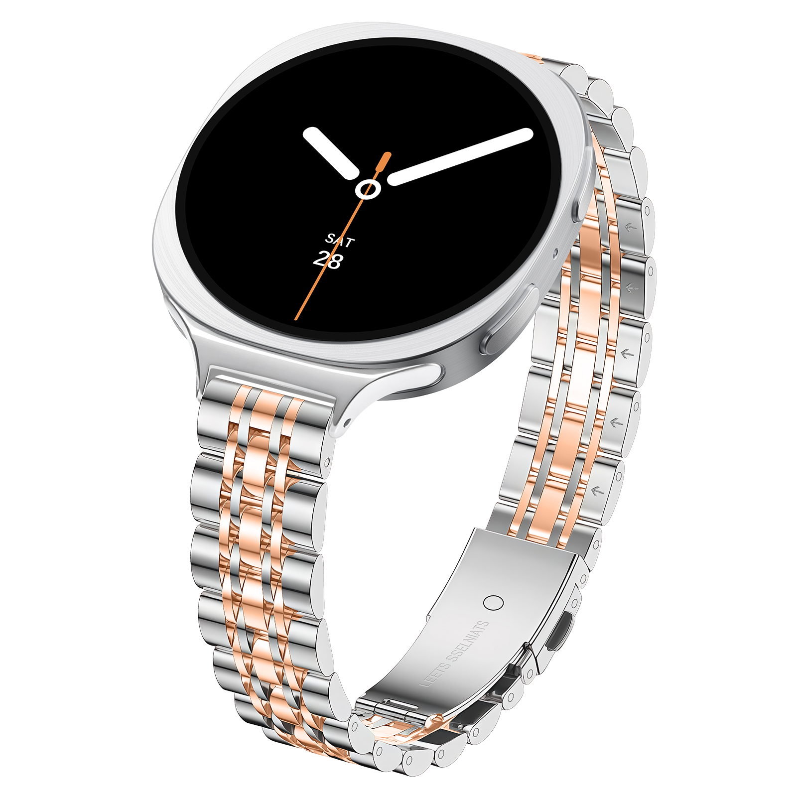 Smartwatch Slim Watches For Men - Stainless steel Straps for Samsung Galaxy