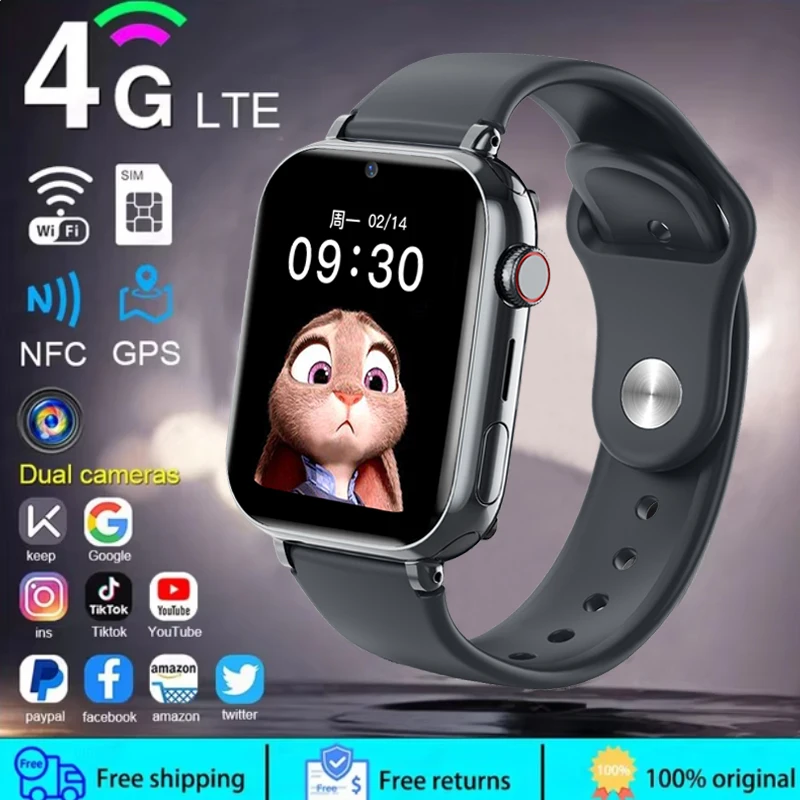Smartwatch Watches Boys - 2025 Smart Watch Kids LBS Location