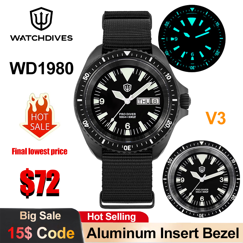 Watchdives WD1980 V3 Quartz Wa – Smartwatch Vintage Watches For Men Bewertung und Preis
