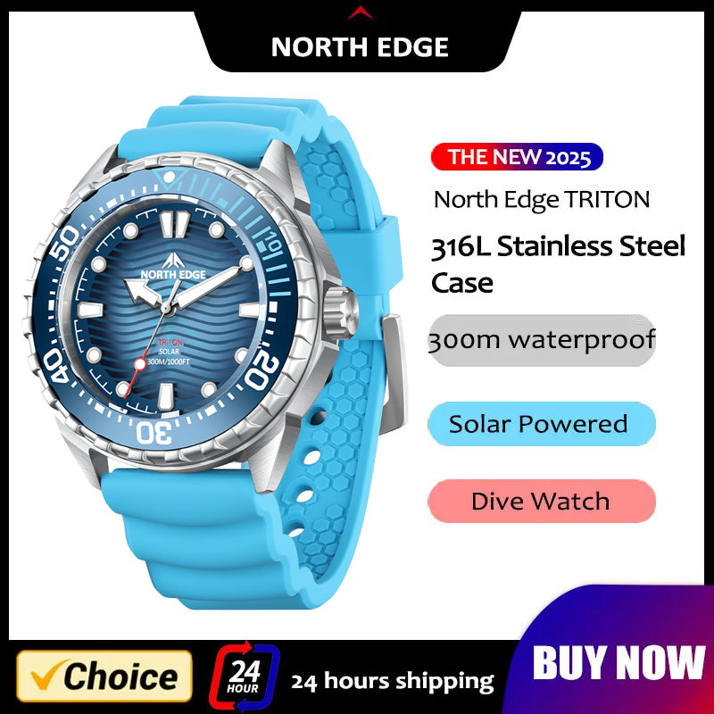 NORTH EDGE 2026 New TRITON Sol – Solar Powered Watch Bewertung und Preis