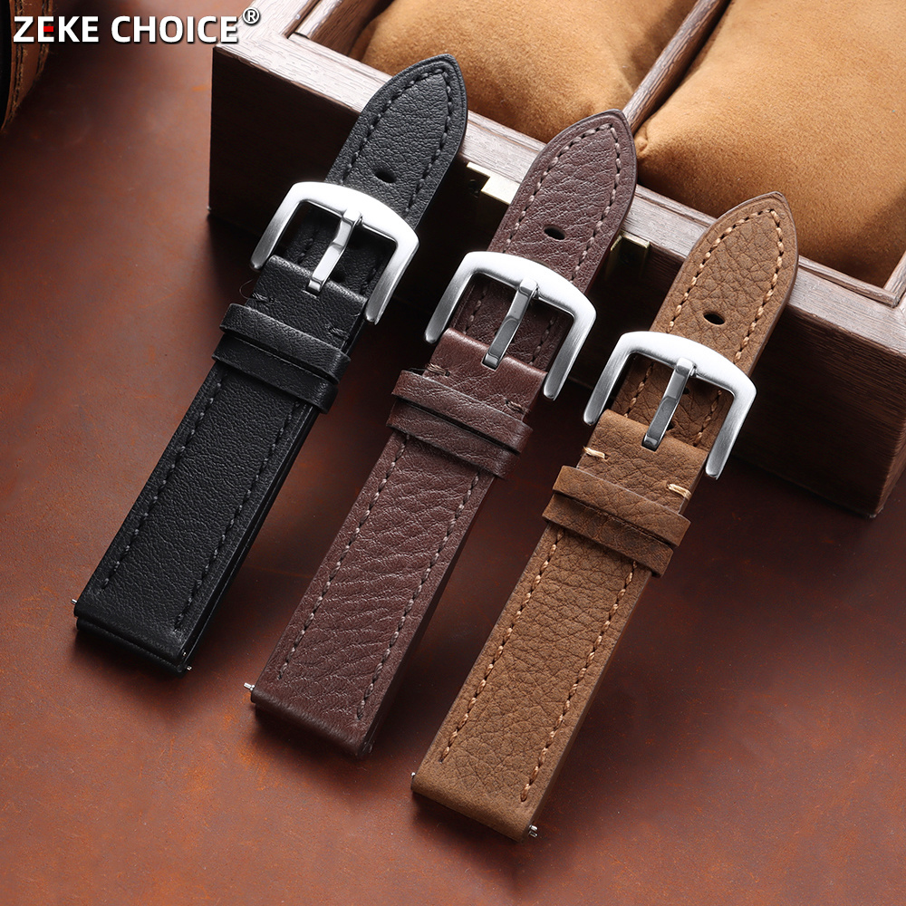 20mm 22mm Vintage Lychee Grain – Smartwatch Vintage Watches For Men Bewertung und Preis