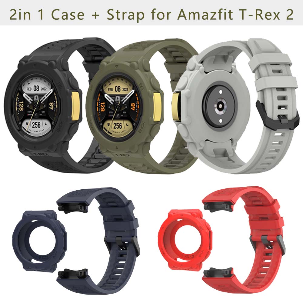 Silicone Strap&Case For Huami  – Smartwatch Watches Amazfit Bewertung und Preis