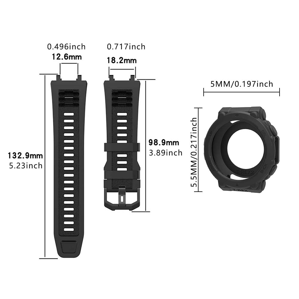 Silicone Strap&Case For Huami  – Smartwatch Watches Amazfit Bewertung und Preis