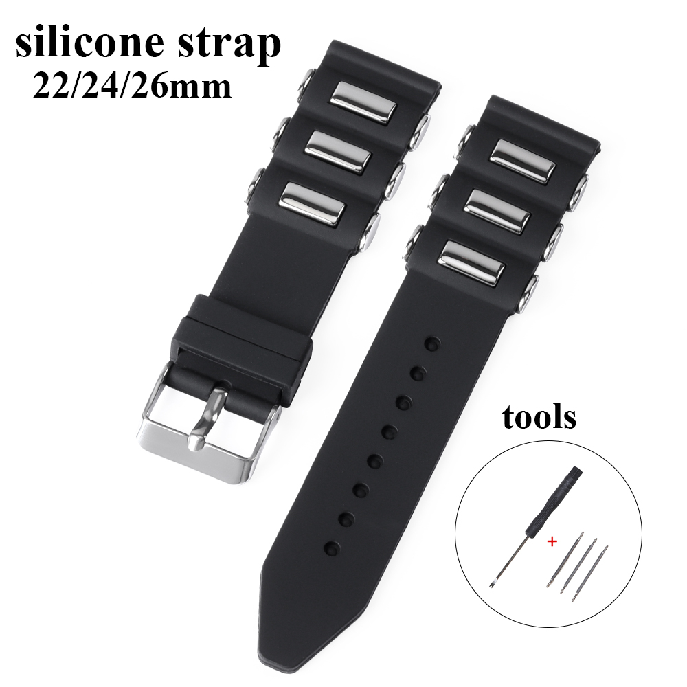 22mm 24mm 26mm Rubber Watch Si – Smartwatch Casio Watches For Men Bewertung und Preis