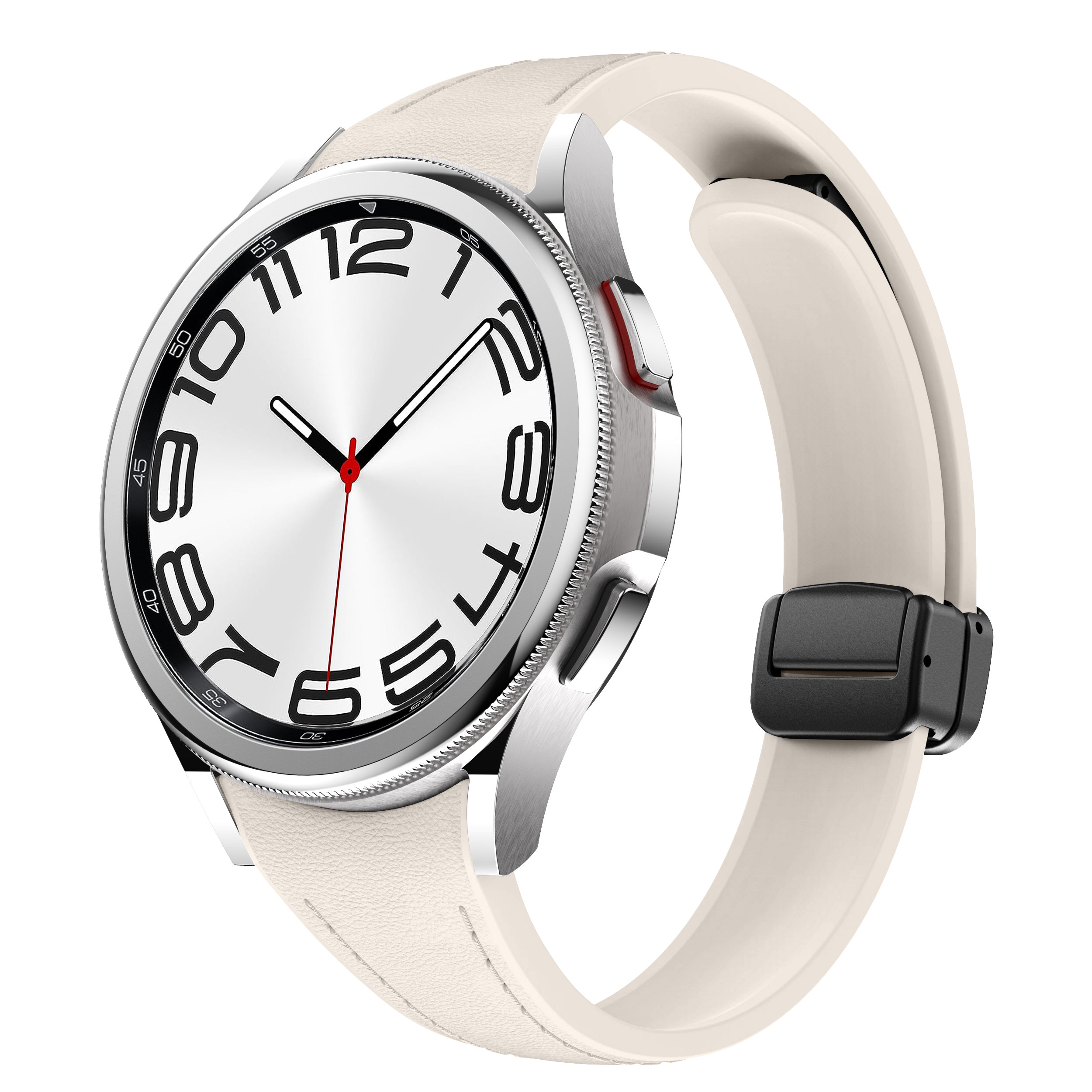 Genuine Leather+silicone Strap – Smartwatch Slim Watches For Men Bewertung und Preis