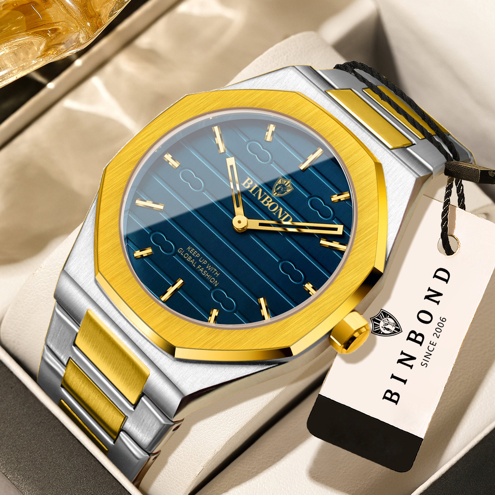 BINBOND Luxury vintage quartz  – Smartwatch Vintage Watches For Men Bewertung und Preis