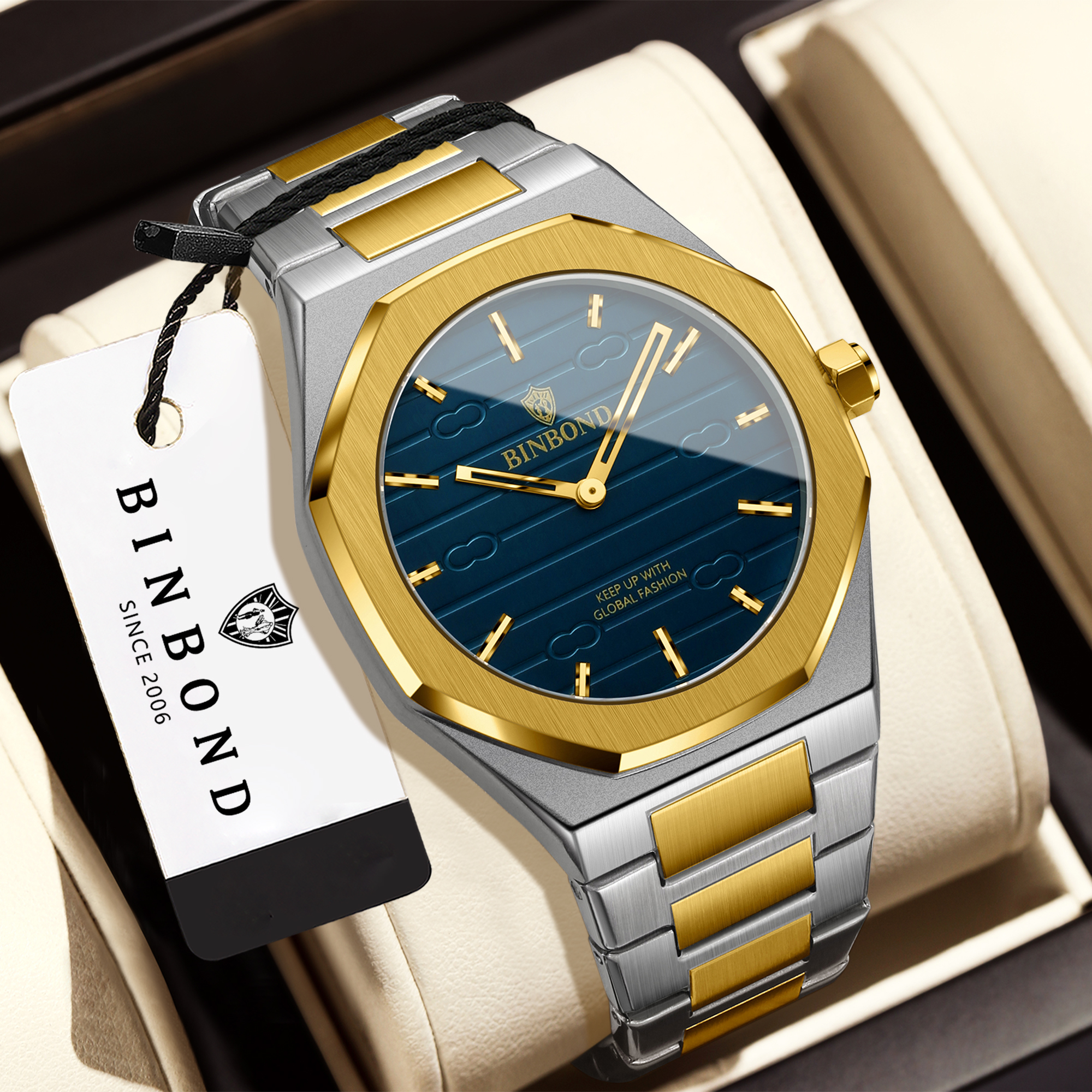 BINBOND Luxury vintage quartz  – Smartwatch Vintage Watches For Men Bewertung und Preis