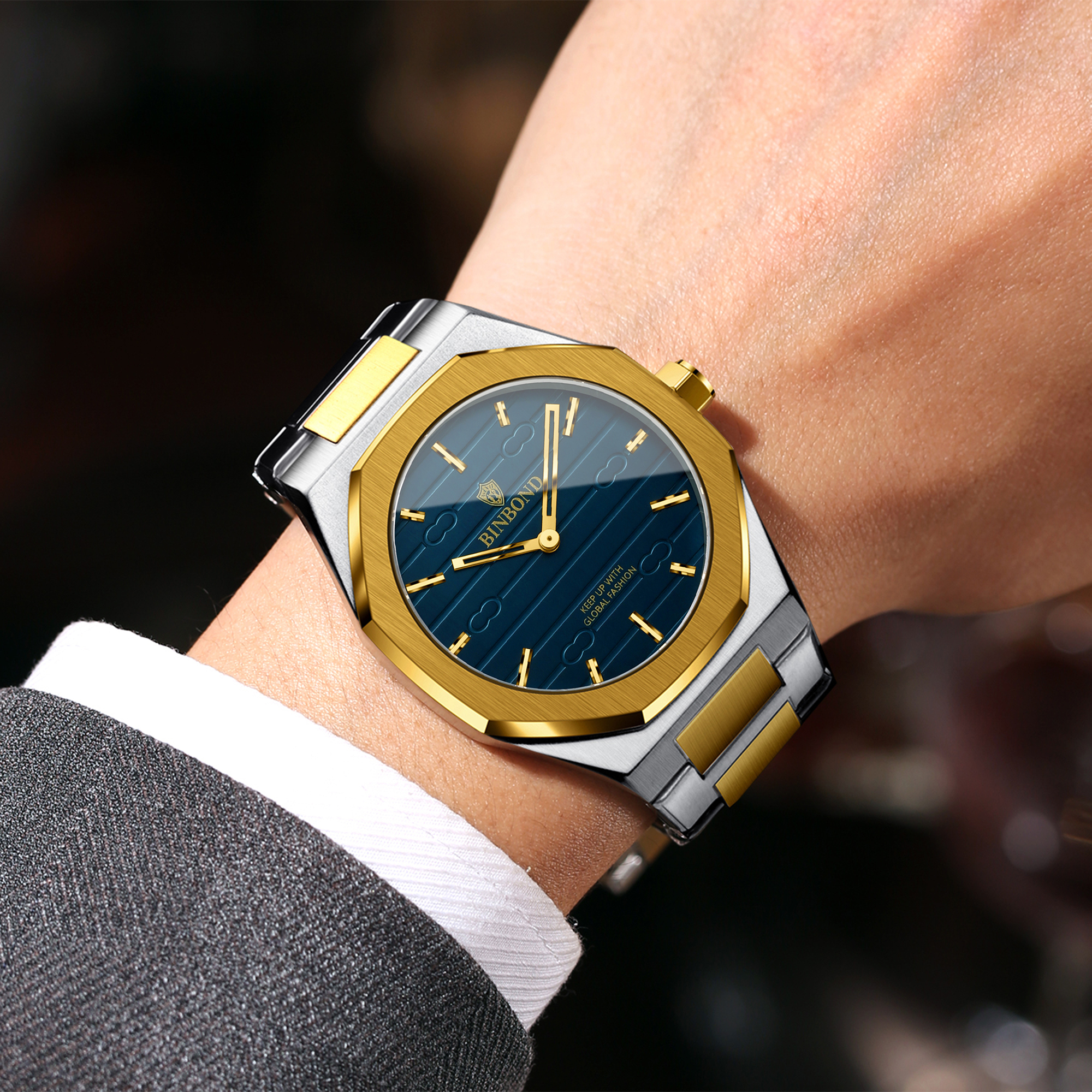 BINBOND Luxury vintage quartz  – Smartwatch Vintage Watches For Men Bewertung und Preis