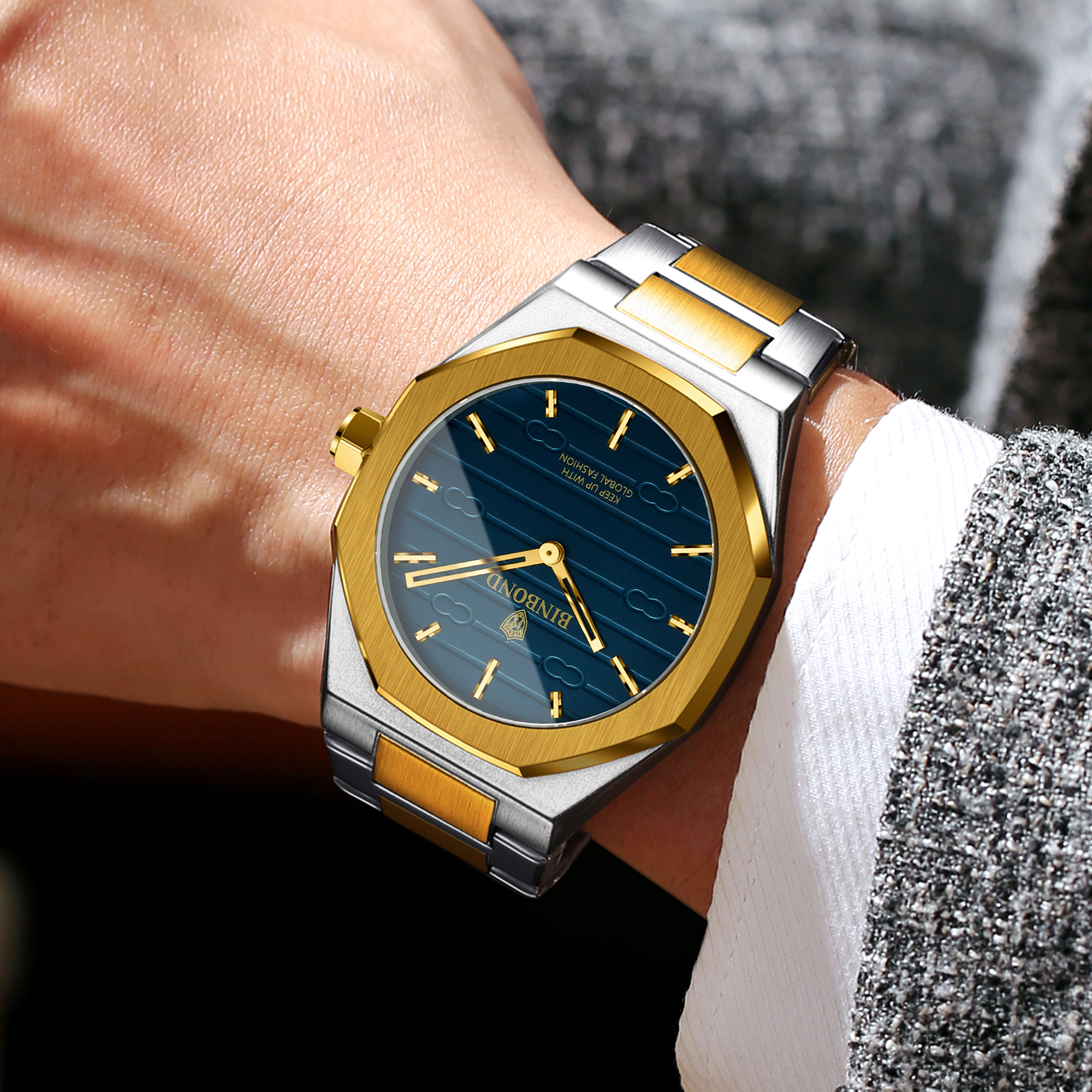 BINBOND Luxury vintage quartz  – Smartwatch Vintage Watches For Men Bewertung und Preis