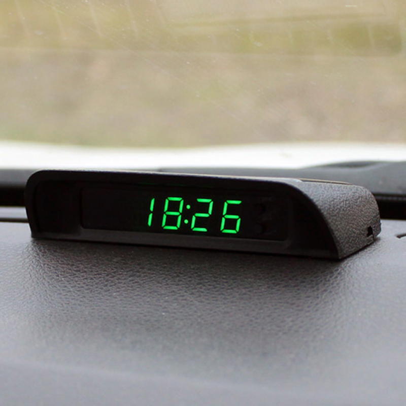 Solar Car Clock Thermometer Da – Solar Powered Watch Bewertung und Preis