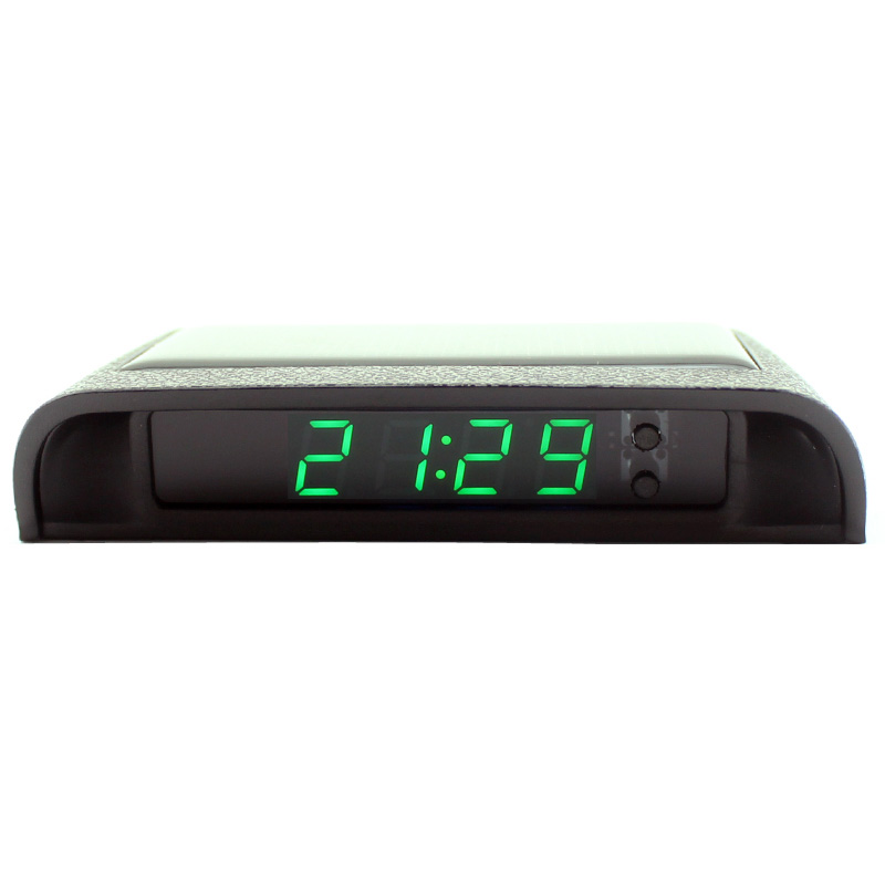 Solar Car Clock Thermometer Da – Solar Powered Watch Bewertung und Preis