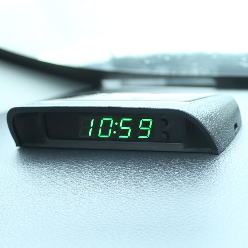 Solar Car Clock Thermometer Da – Solar Powered Watch Bewertung und Preis