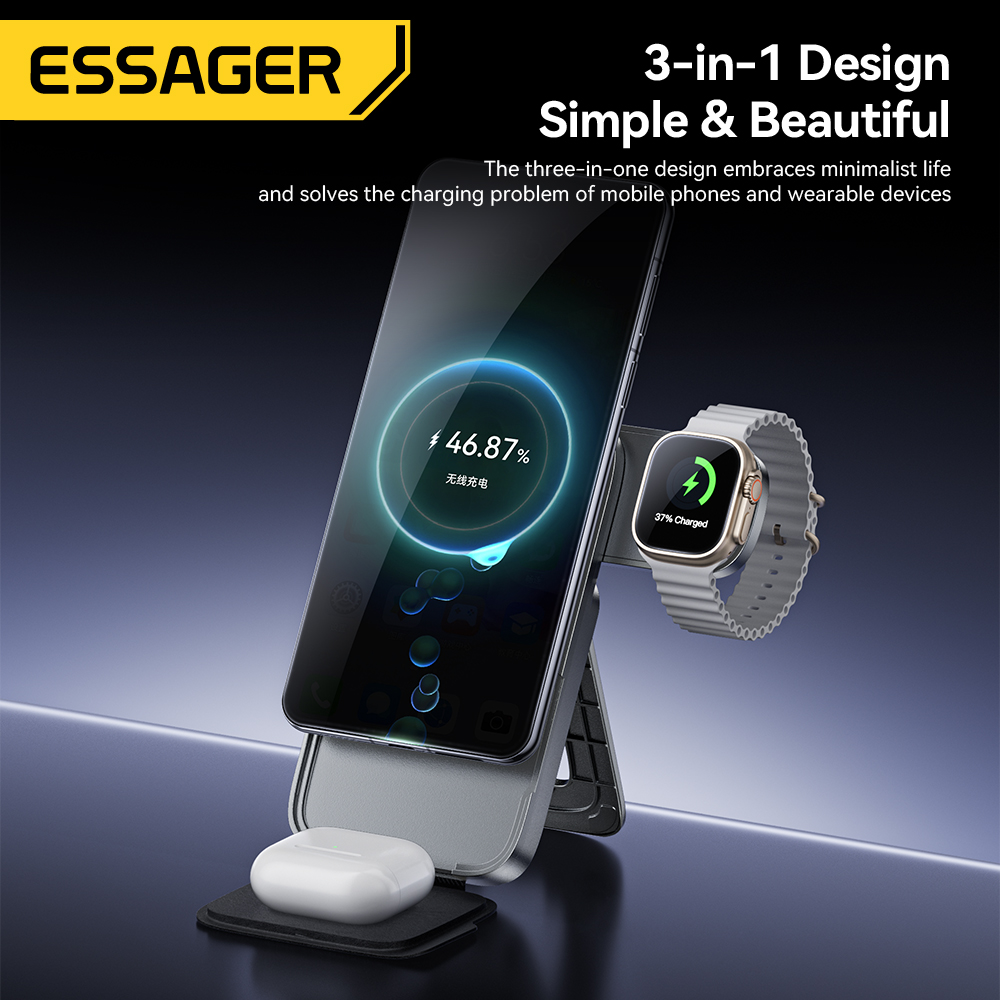 Essager 3-in-1 Portable Foldin – Smartwatch Apple Watch Bewertung und Preis