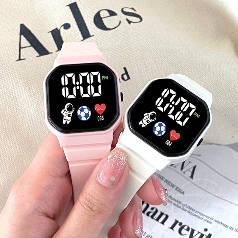 Kids Watches LED Digital Kids  – Smartwatch Digital Watches For Kid Girl Bewertung und Preis