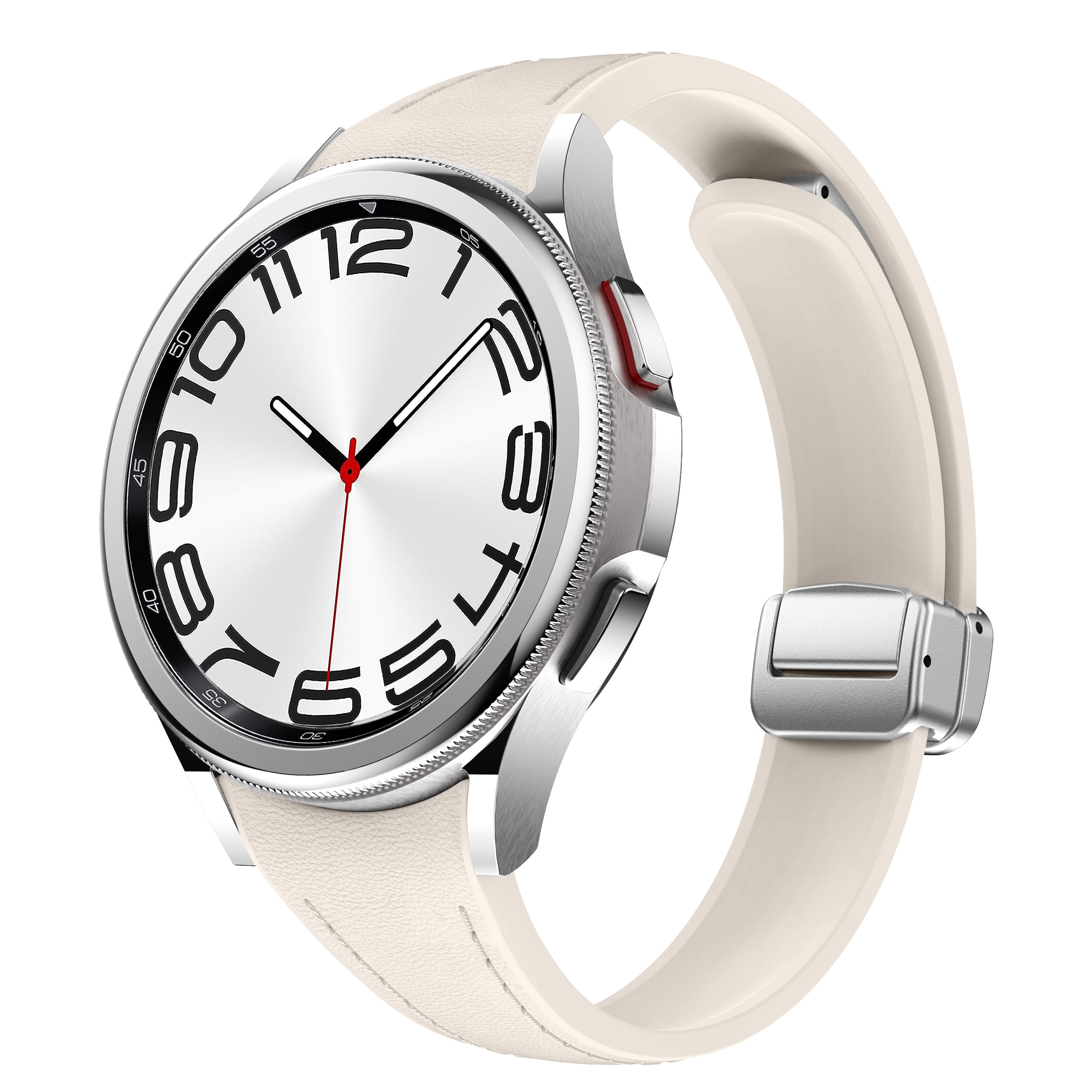 Slim Leather+Silicone strap fo – Smartwatch Slim Watches For Men Bewertung und Preis