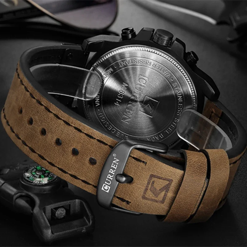 CURREN 8314 Men's Business Lea – Solar Powered Watch Bewertung und Preis