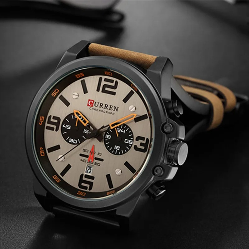 CURREN 8314 Men's Business Lea – Solar Powered Watch Bewertung und Preis