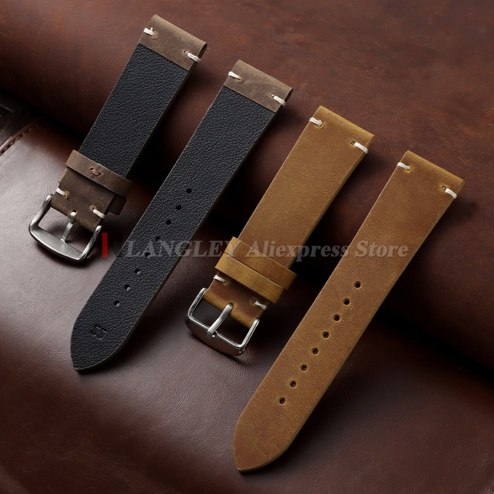 Vintage Oil Wax Cowhide Watch  – Seiko Watches Smartwatch Bewertung und Preis