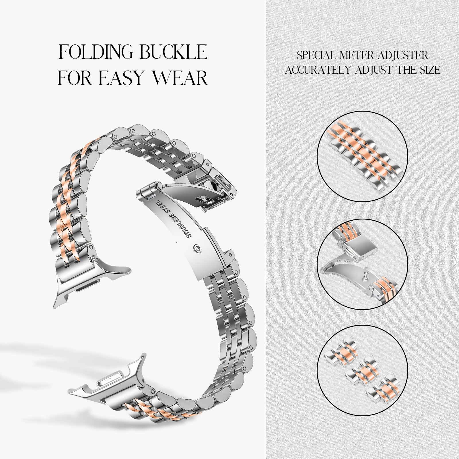 Stainless steel Straps for Sam – Smartwatch Slim Watches For Men Bewertung und Preis