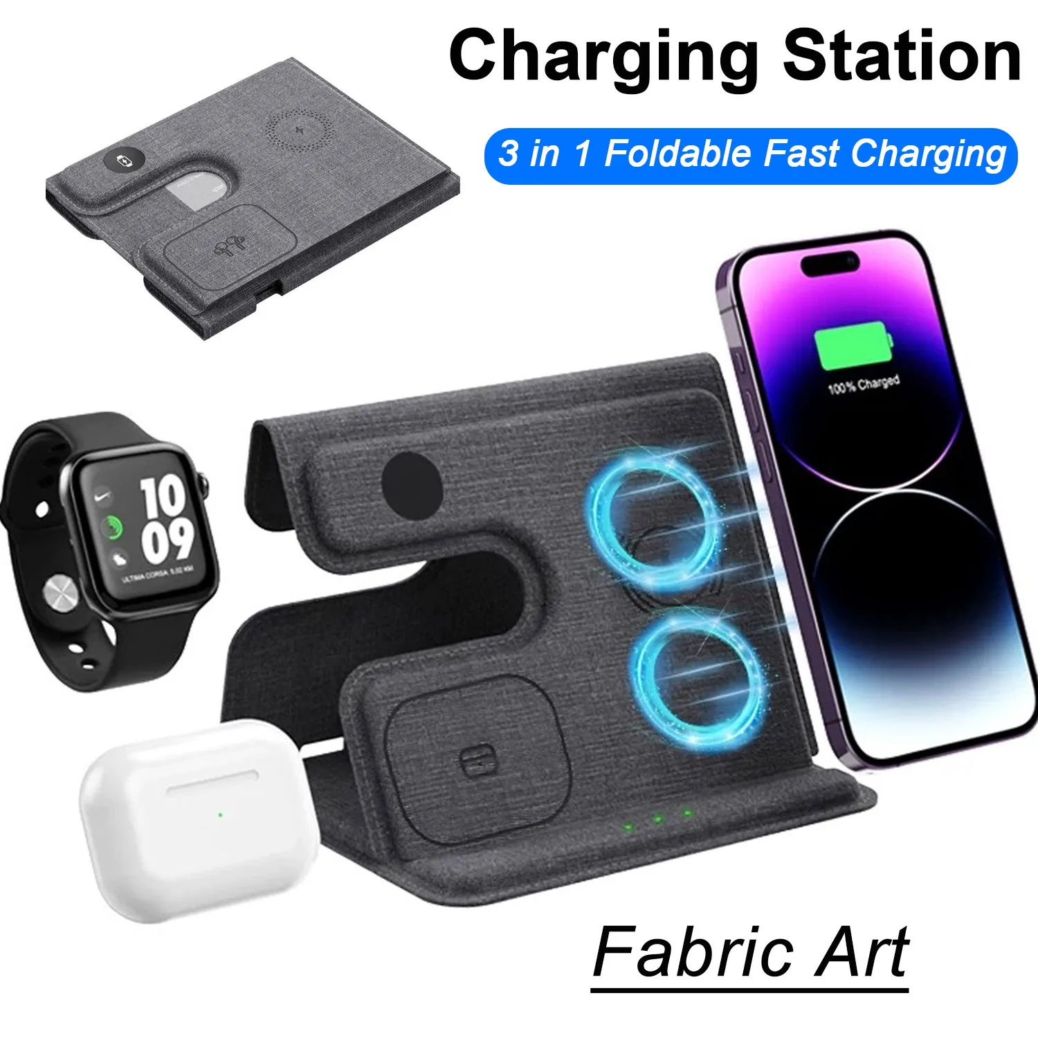 Desktop 3 in 1 Wireless Charge – Watch 7 Smartwatch Iphone Bewertung und Preis