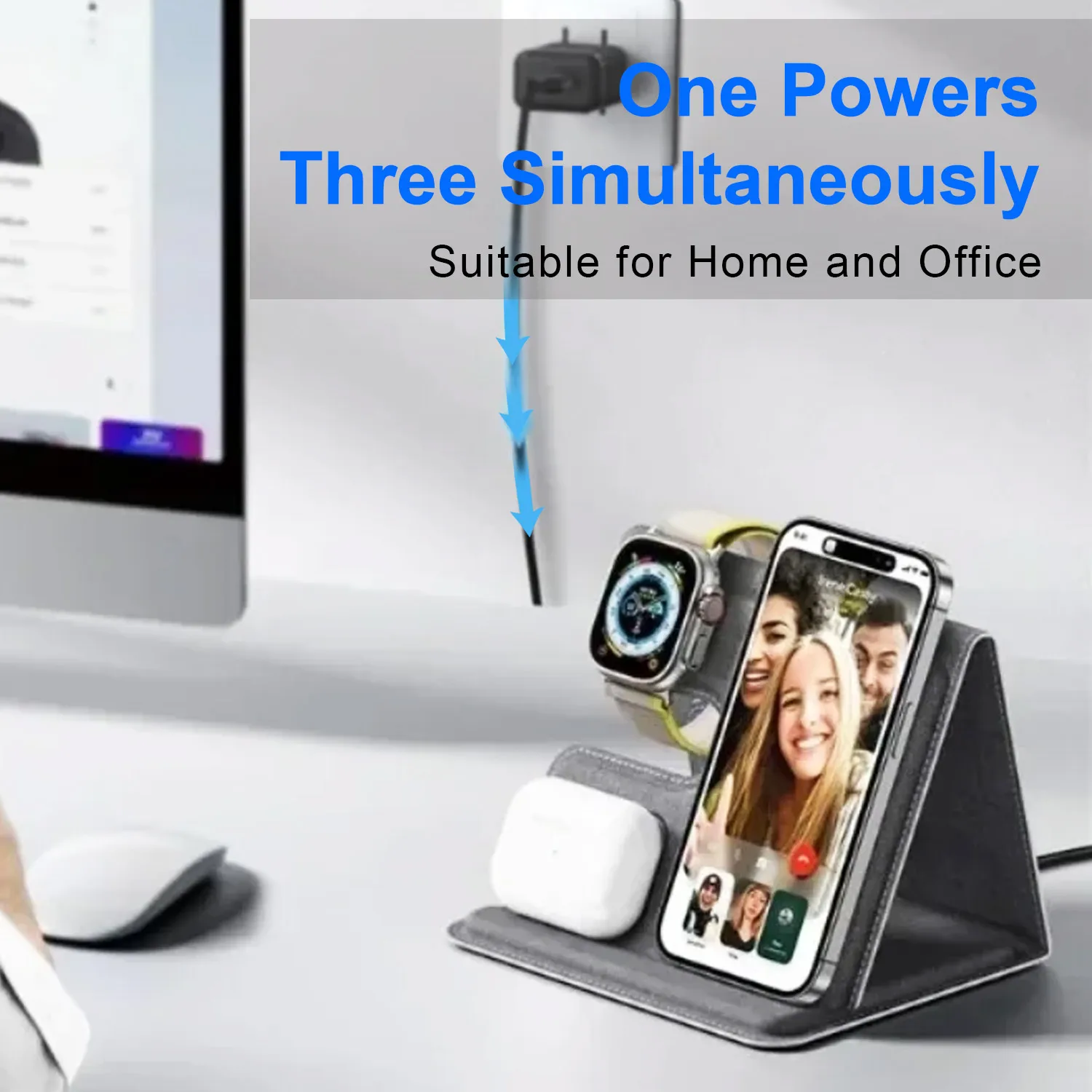 Desktop 3 in 1 Wireless Charge – Watch 7 Smartwatch Iphone Bewertung und Preis