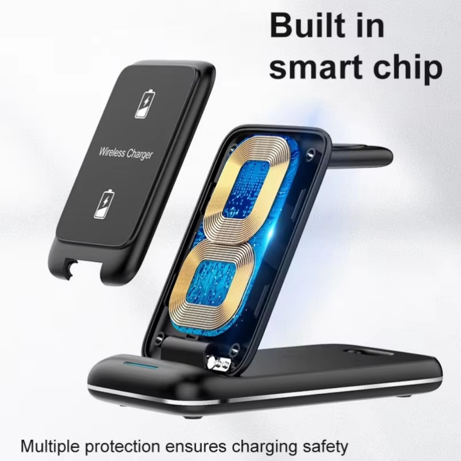 3 in 1 Wireless Charger Stand  – Smartwatch Phone Watches Bewertung und Preis