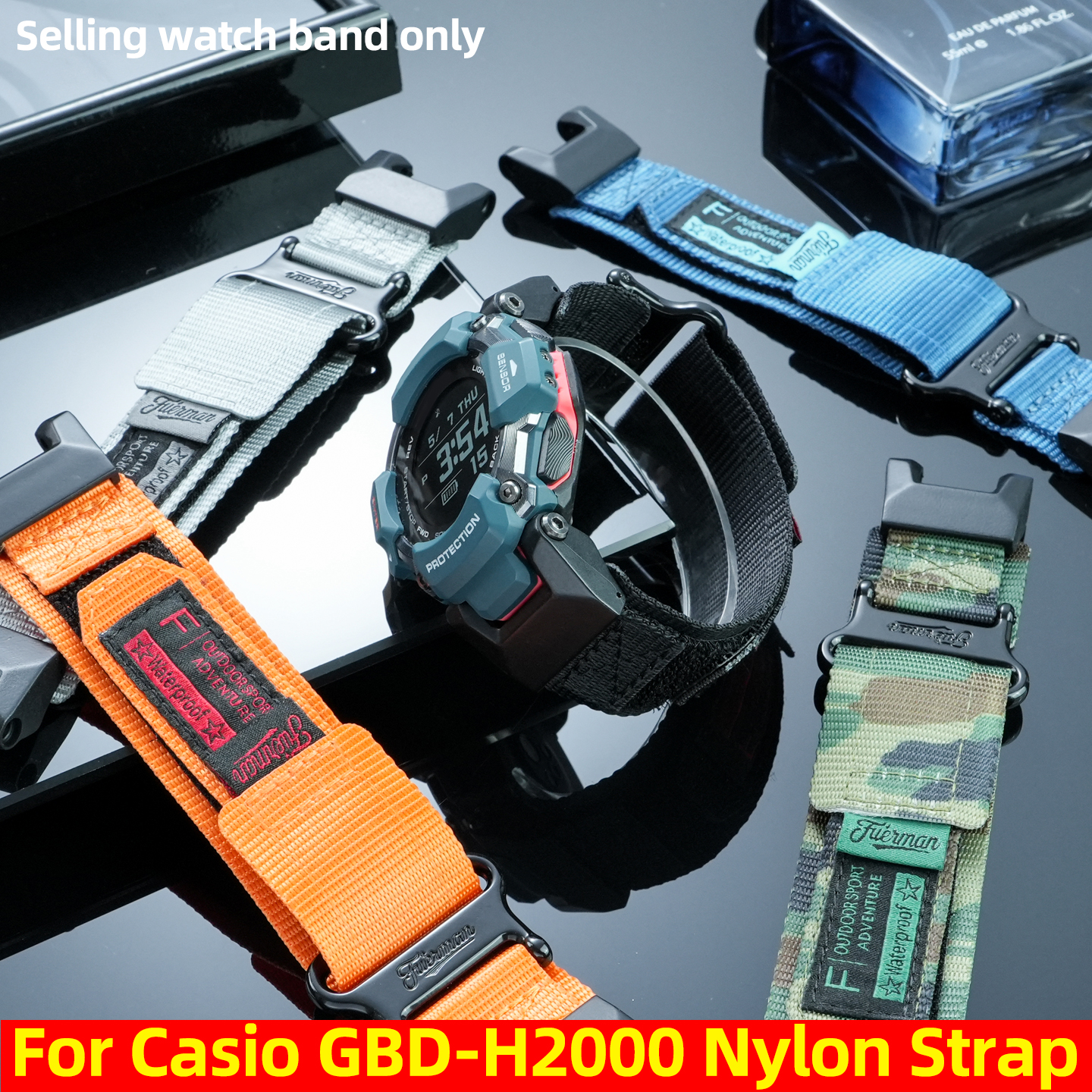 Nylon watch Strap For Casio G- – Smartwatch Casio Watches For Men Bewertung und Preis
