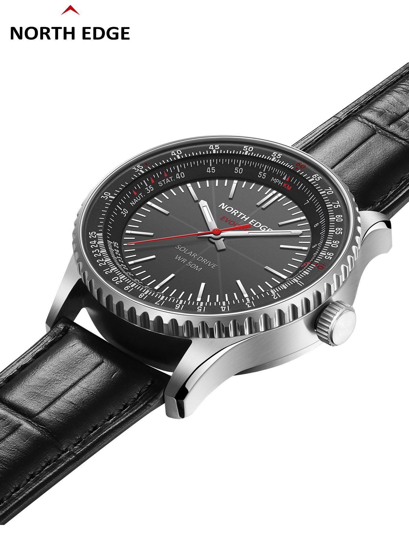 NORTH EDGE EVOQUE 3 Pilot Seri – Solar Powered Watch Bewertung und Preis