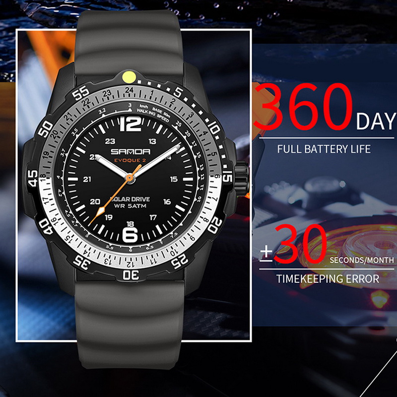 Sanda Brand Men's Creative Sol – Solar Powered Watch Bewertung und Preis