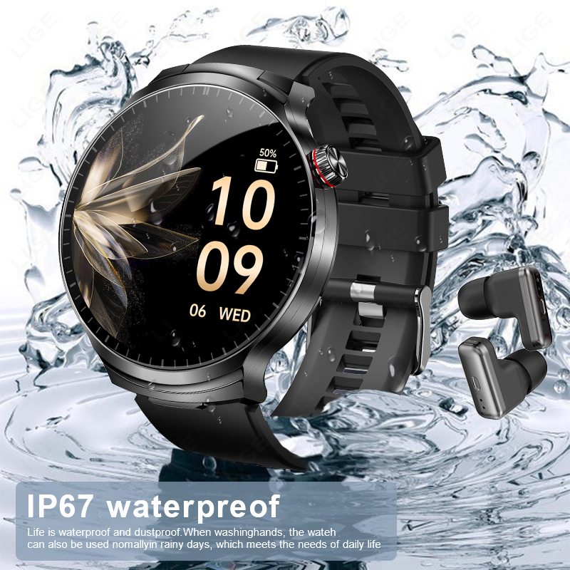 LIGE New TWS 2 in 1 Headset Sm – Smartwatch Noise Watches For Men Bewertung und Preis