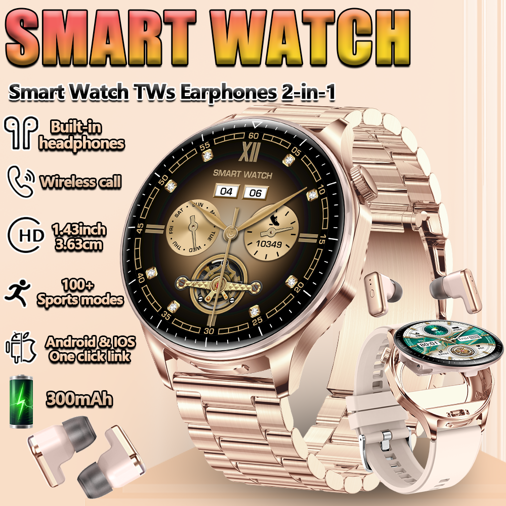 2 In 1 TWS Headset Smart Watch – Smartwatch Noise Watches For Men Bewertung und Preis