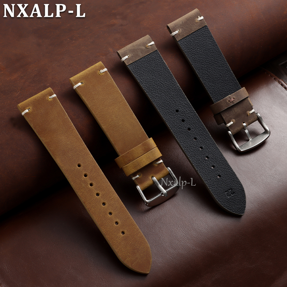 Retro Oil Wax Leather Watch Ba – Seiko Watches Smartwatch Bewertung und Preis