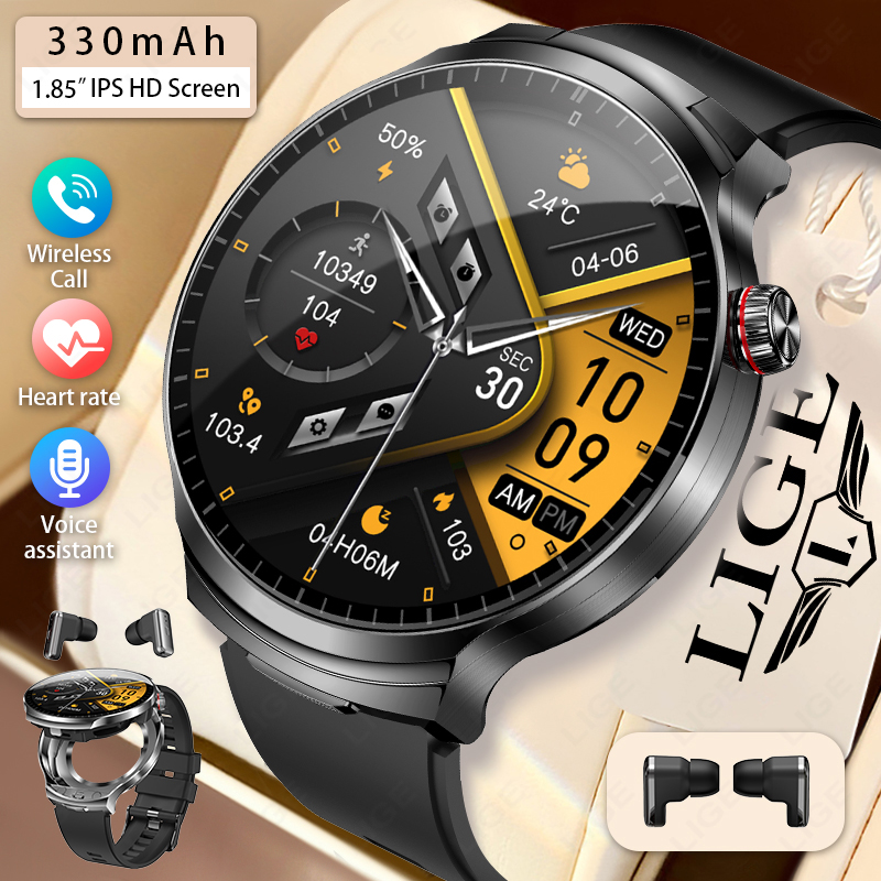 LIGE 2026 New TWS 2 in 1 Heads – Smartwatch Noise Watches For Men Bewertung und Preis