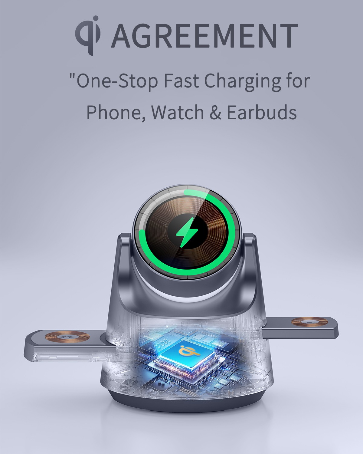 New 4 in 1 15W Wireless Charge – Smartwatch Phone Watches Bewertung und Preis