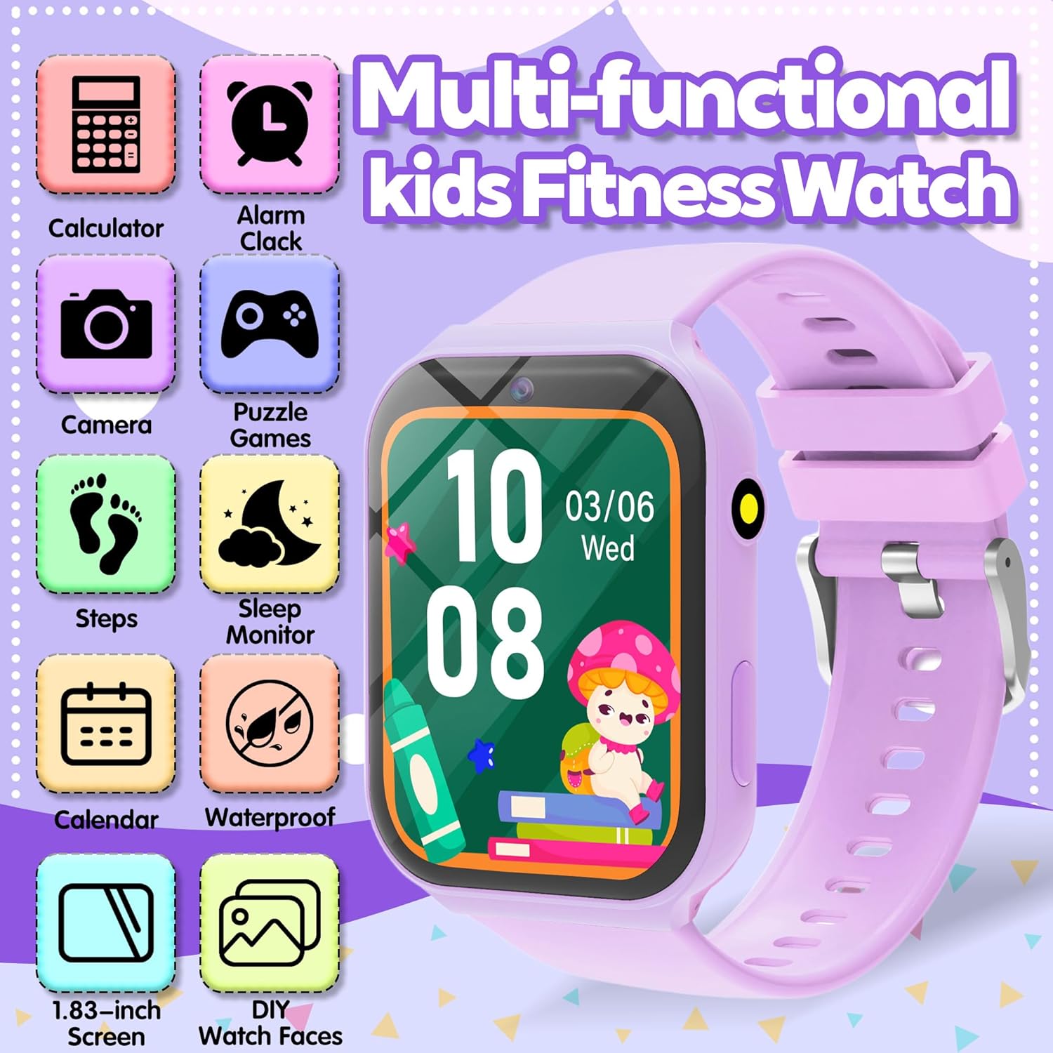 Kids Smart Watch with 18 Games – Smartwatch Digital Watches For Kid Girl Bewertung und Preis