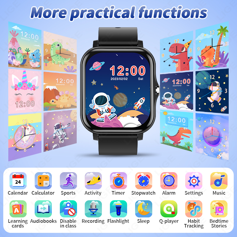 LIGE 2025 Audiobook Children S – Smartwatch Digital Watches For Kid Girl Bewertung und Preis