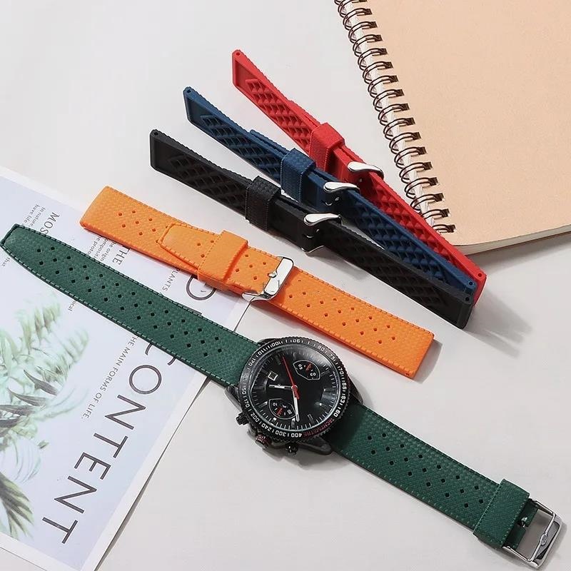 New Tropical Rubber Strap for  – Smartwatch Casio Watches For Men Bewertung und Preis