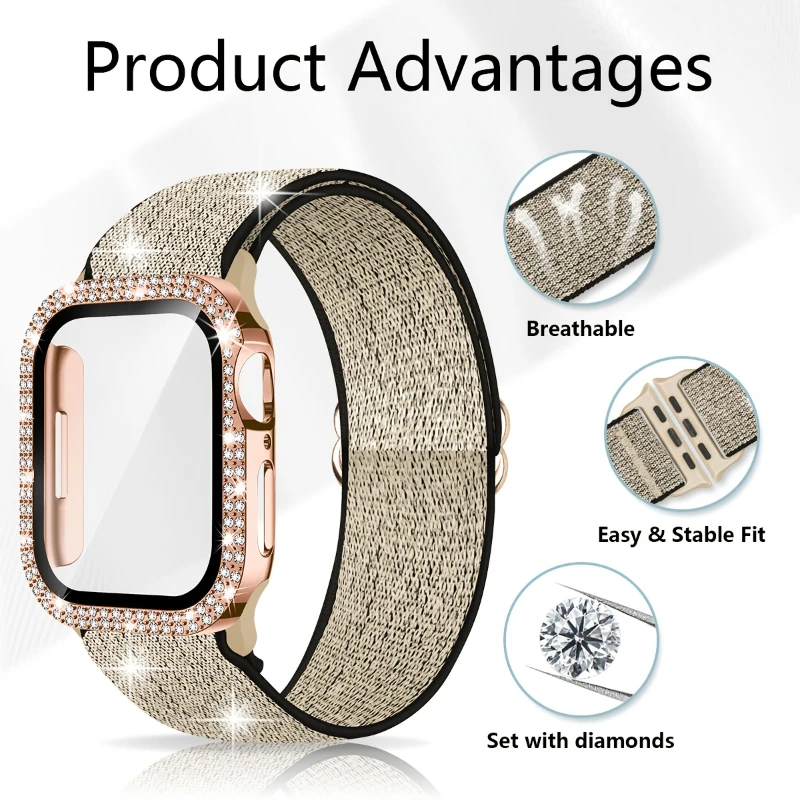 Band+Case for Apple Watch 45mm – Smartwatch Apple Watches For Women Bewertung und Preis