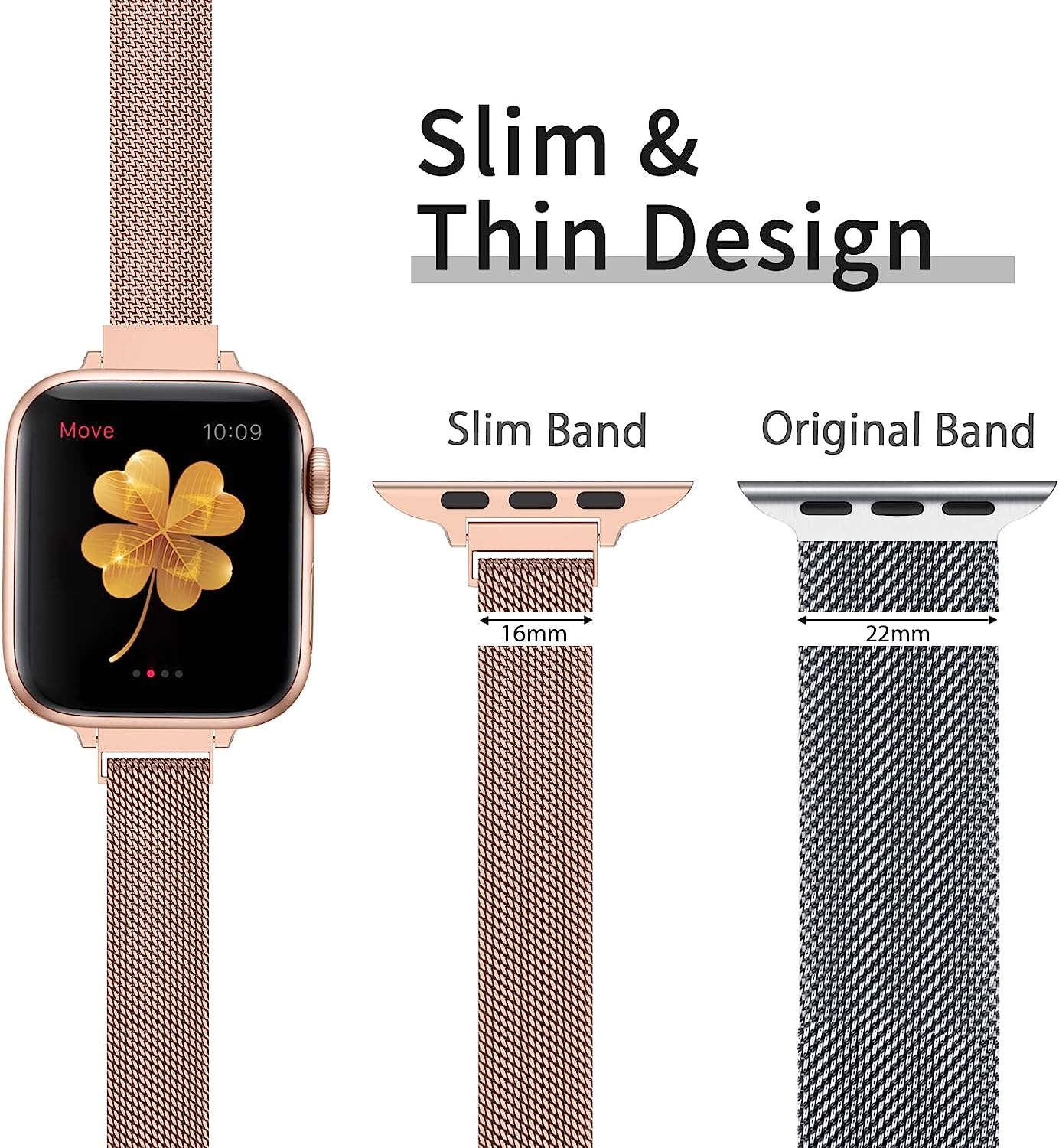 Slim Milanese Loop Strap For A – Smartwatch Slim Watches For Men Bewertung und Preis
