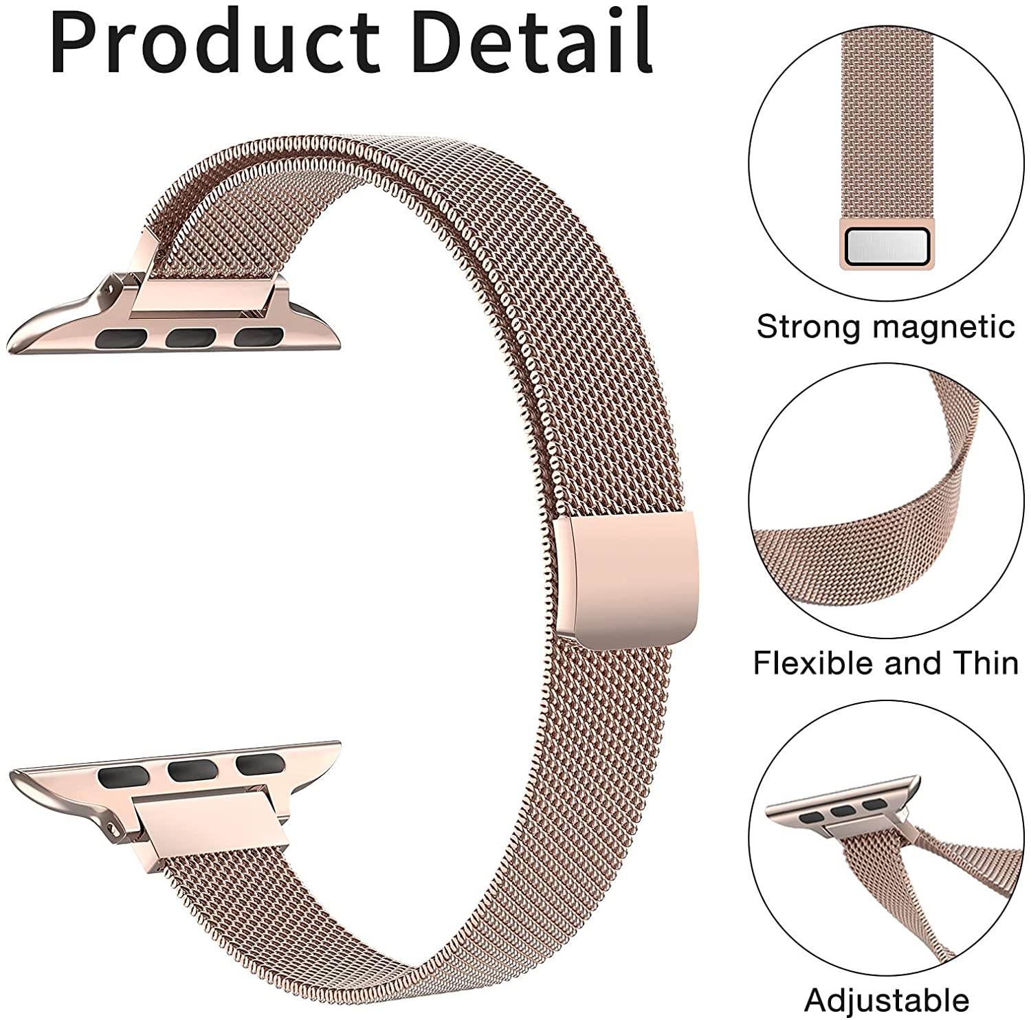 Slim Milanese Loop Strap For A – Smartwatch Slim Watches For Men Bewertung und Preis