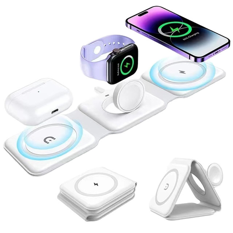 3-in-1 Magnetic Folding Wirele – Smartwatch Phone Watches Bewertung und Preis