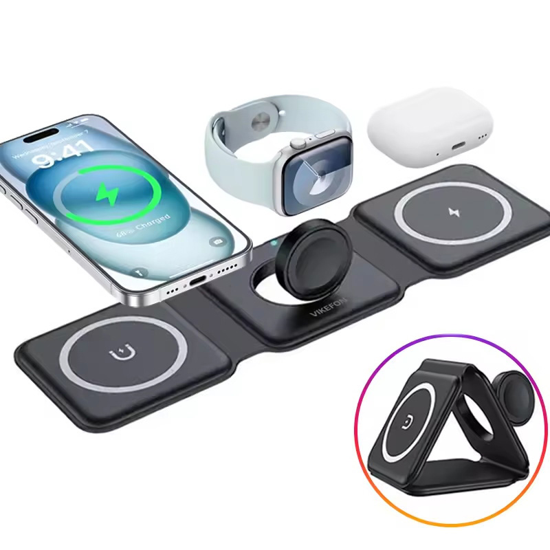 3-in-1 Magnetic Folding Wirele – Smartwatch Phone Watches Bewertung und Preis