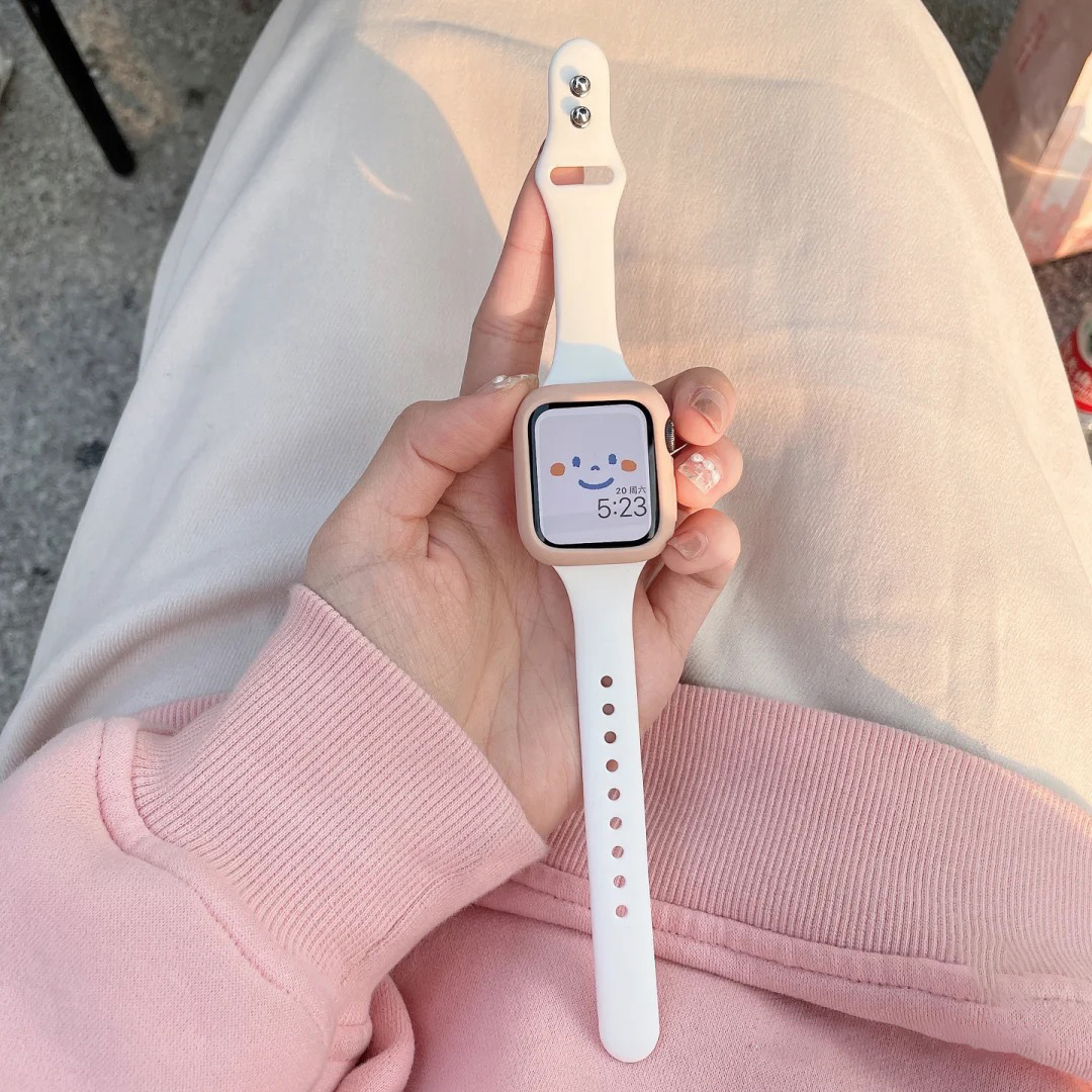 Slim Silicone strap for Apple  – Smartwatch Slim Watches For Men Bewertung und Preis