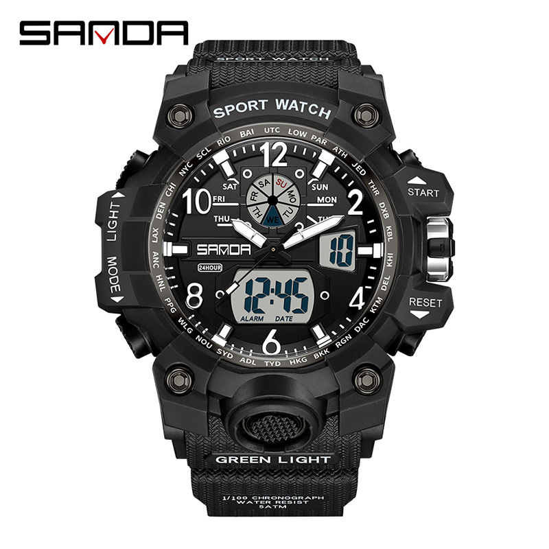 Fashion Sanda Brand Youth Mili – Solar Powered Watch Bewertung und Preis