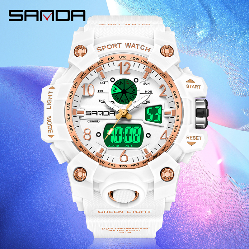 Fashion Sanda Brand Youth Mili – Solar Powered Watch Bewertung und Preis