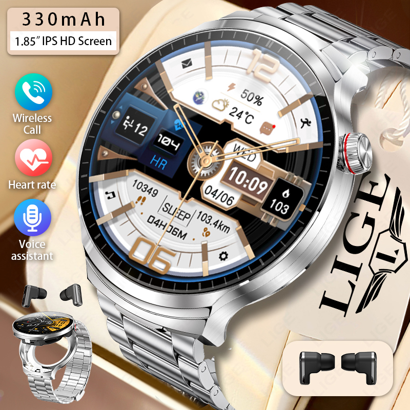 New Smart Watch Men TWS 2-in-1 – Smartwatch Noise Watches For Men Bewertung und Preis