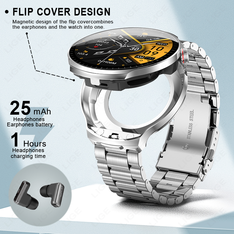 New Smart Watch Men TWS 2-in-1 – Smartwatch Noise Watches For Men Bewertung und Preis